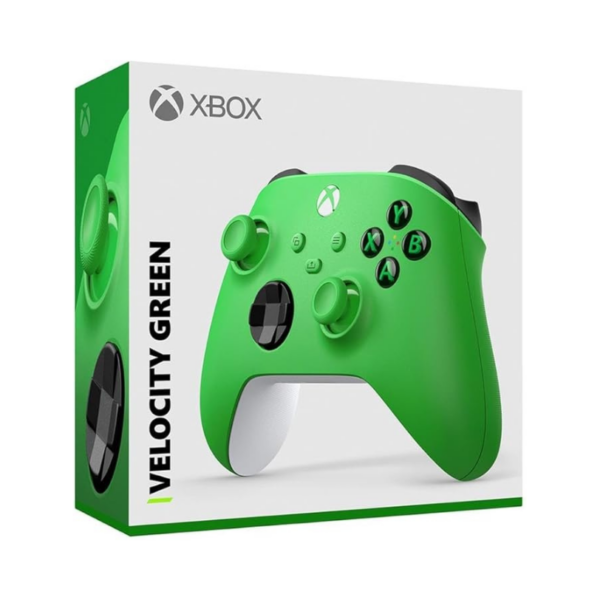 Controle Sem Fio Xbox – Velocity Green | Modelo QAU-00090 - Image 5