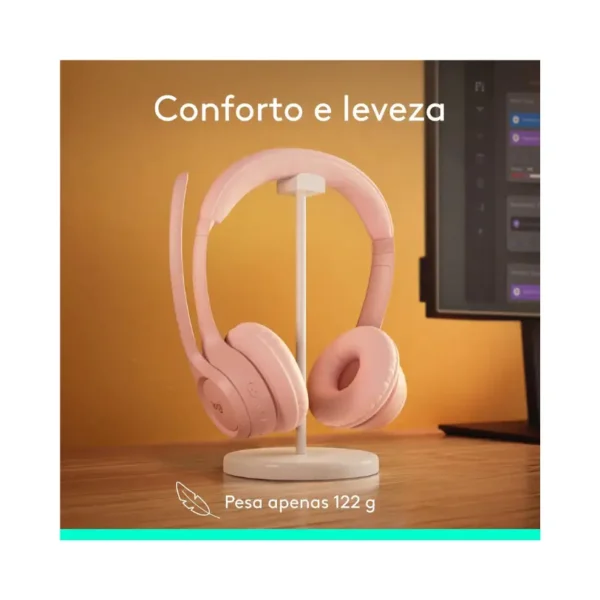 Headset Sem Fio Logitech Zone 300 Com Microfone - Image 3