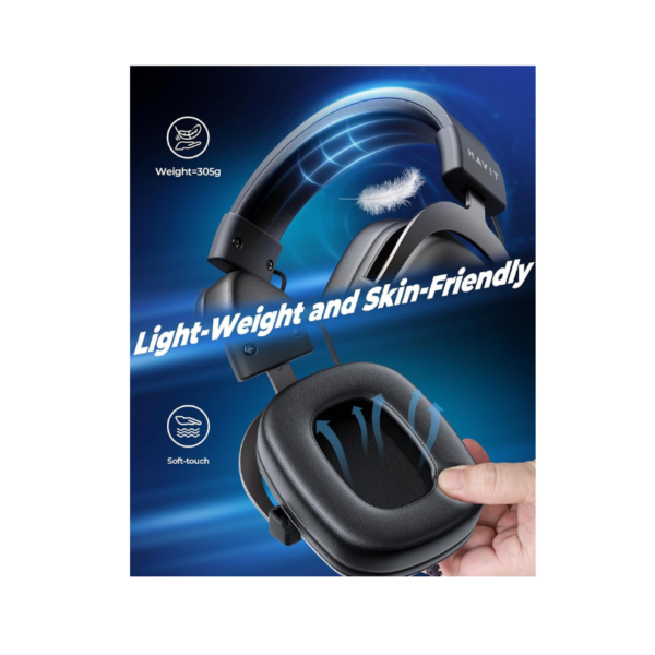 Headphone Gamer com Microfone HV-H2002d - Image 5
