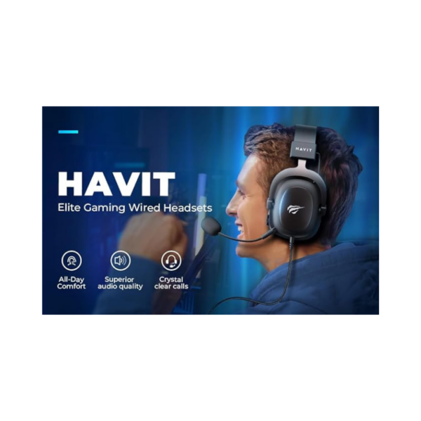 Headphone Gamer com Microfone HV-H2002d - Image 9