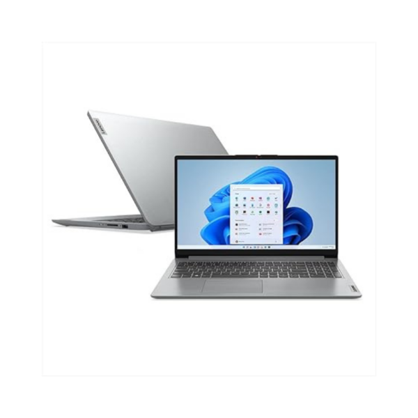 Notebook Lenovo IdeaPad 1i Intel Core i5-1235U, 8GB RAM, 512GB SSD, Tela 15,6”, Windows 11 – Prata