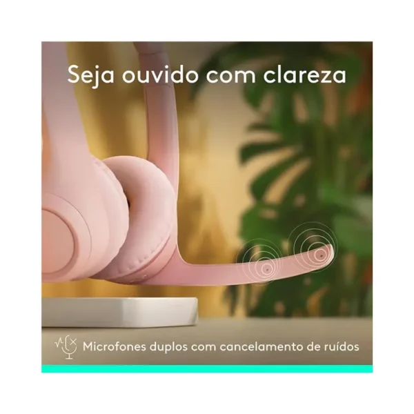 Headset Sem Fio Logitech Zone 300 Com Microfone - Image 7